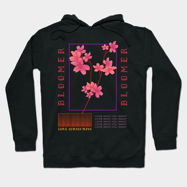Bloomer Hoodie by For Lesbians, By Lesbians